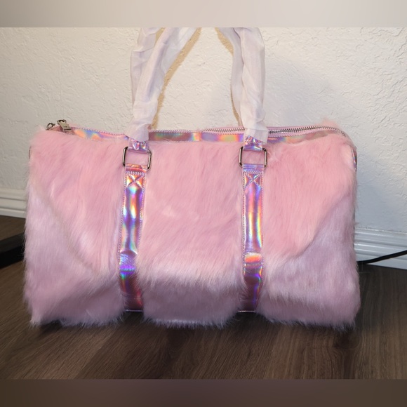 SHAGADELIC WEEKENDER Large pink bag - Picture 4 of 10